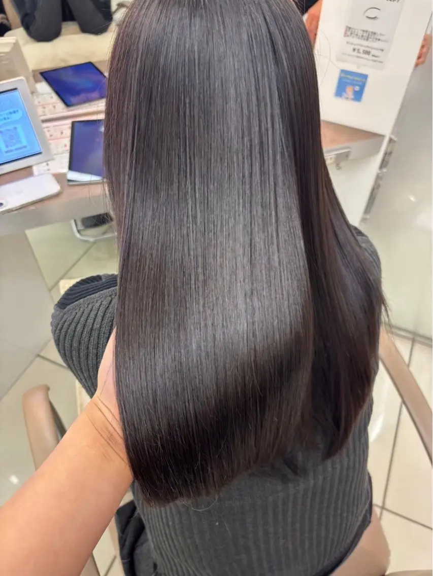 ヘアカラー トリートメント 🍑トレンドカラー 🍑横浜のヘアスタイル