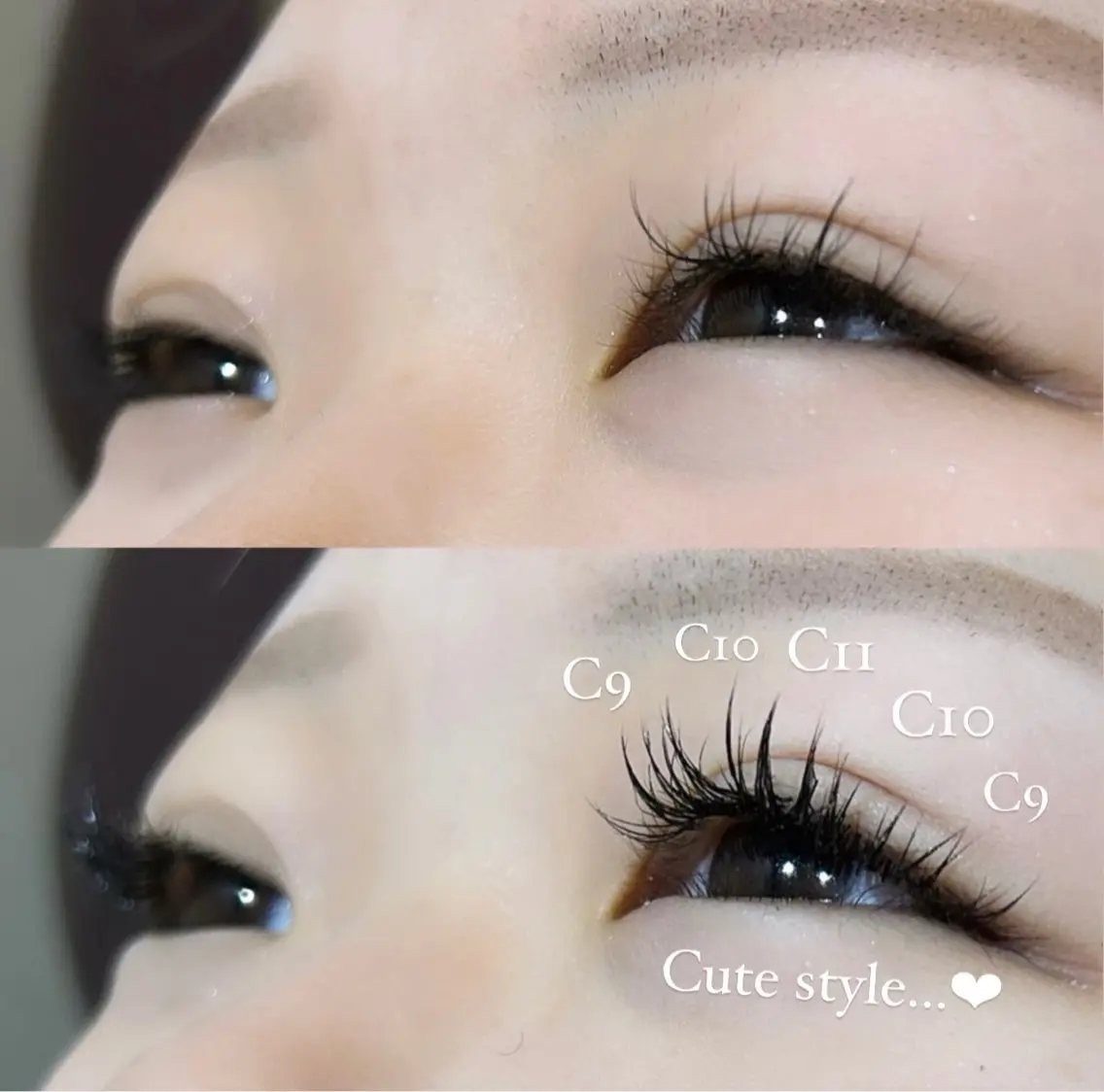 マツエク・マツパ Cカール キュート ミンク マツエク 🩷ྀི中村 ほのか🧸🌷のヘアスタイル