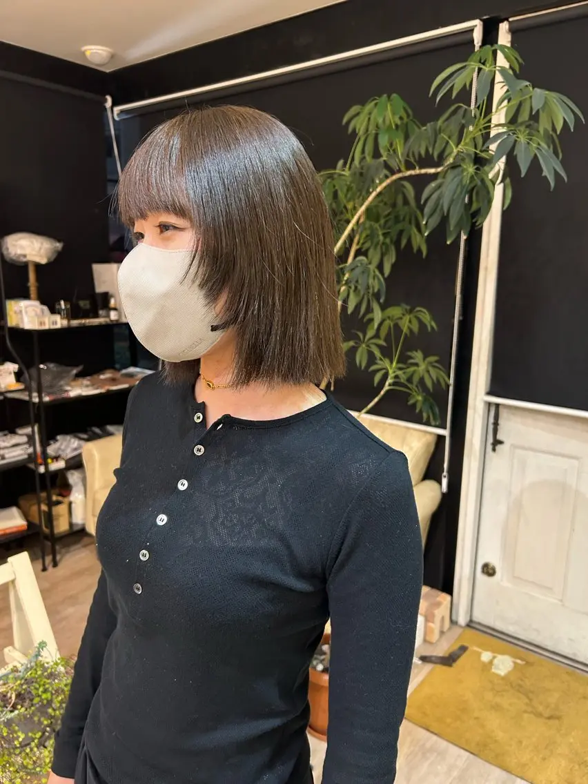 ミディアム ボブ レイヤーカット サイトウ ミキのヘアスタイル