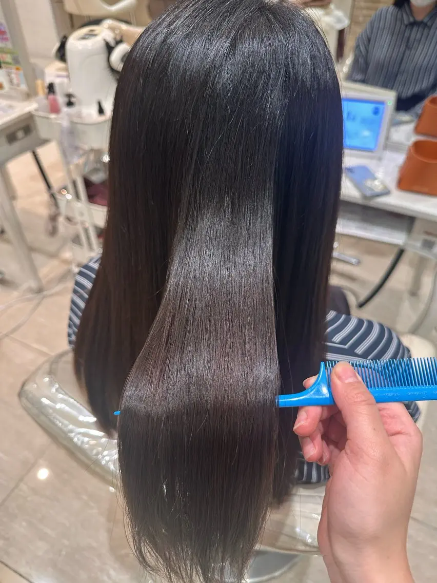 トリートメント 🤍韓国風 透明感カラー🤍京香のヘアスタイル