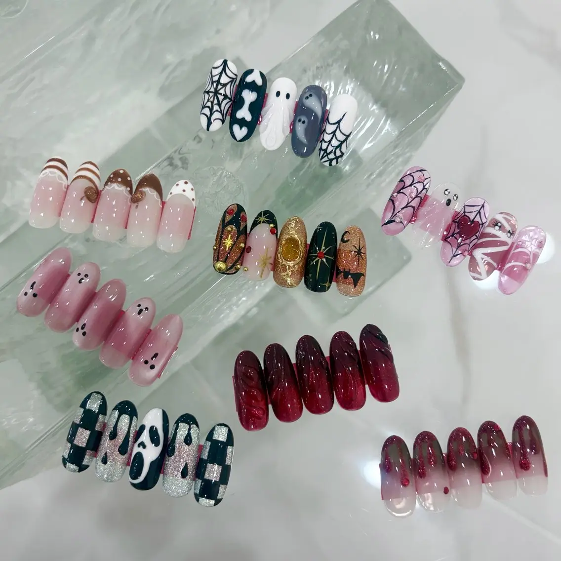 ネイル ハロウィン ハンドネイル FLY Nail Salonのネイルデザイン