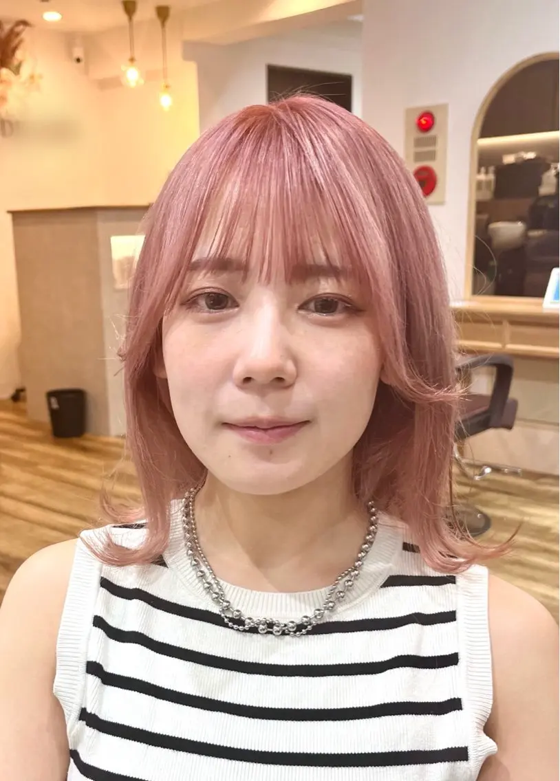 ミディアム 浅海 和孝のヘアスタイル