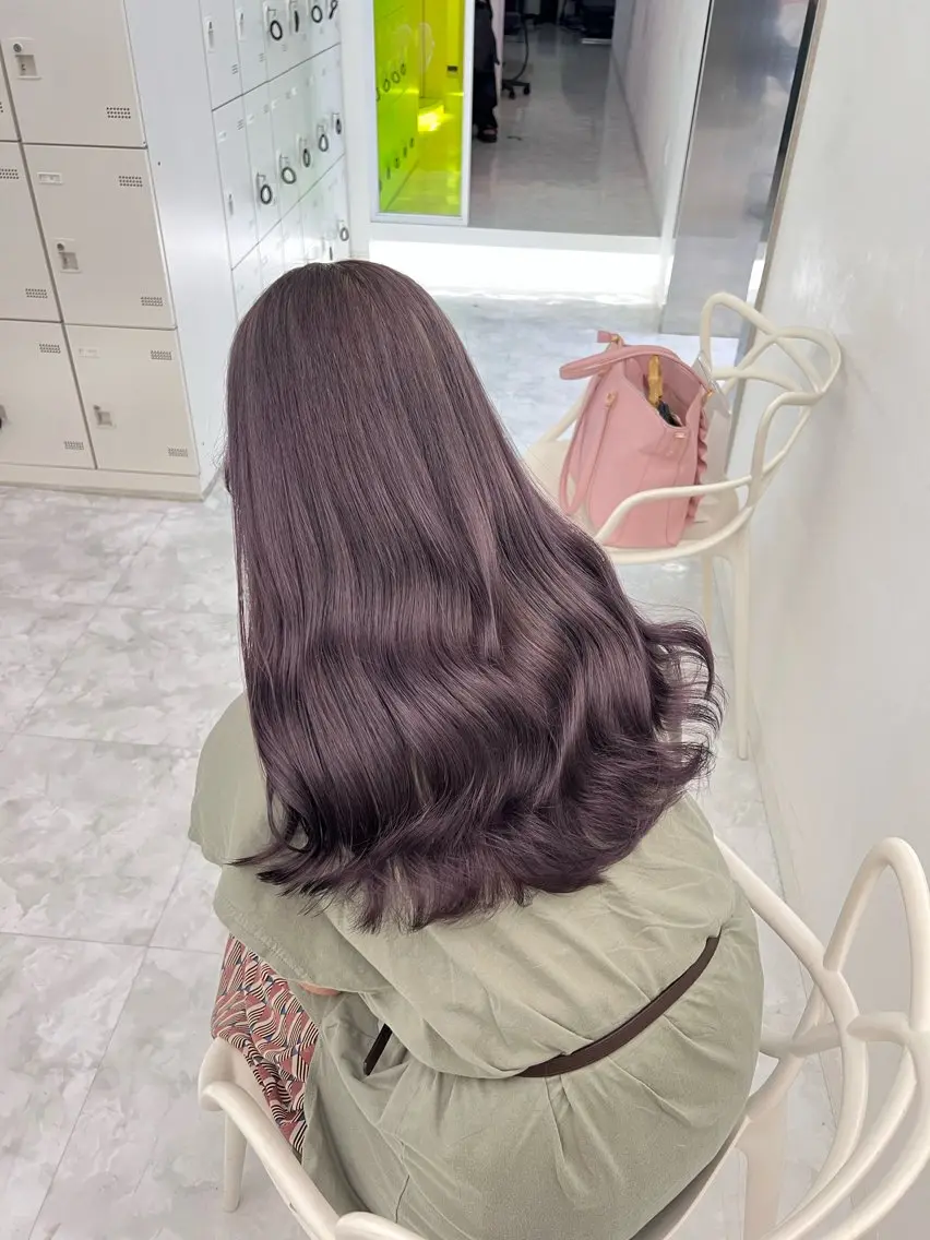 ロング カラー ヘアアレンジ ヘアカラー ブリーチなし透明感 カラー/MISANOのヘアスタイル