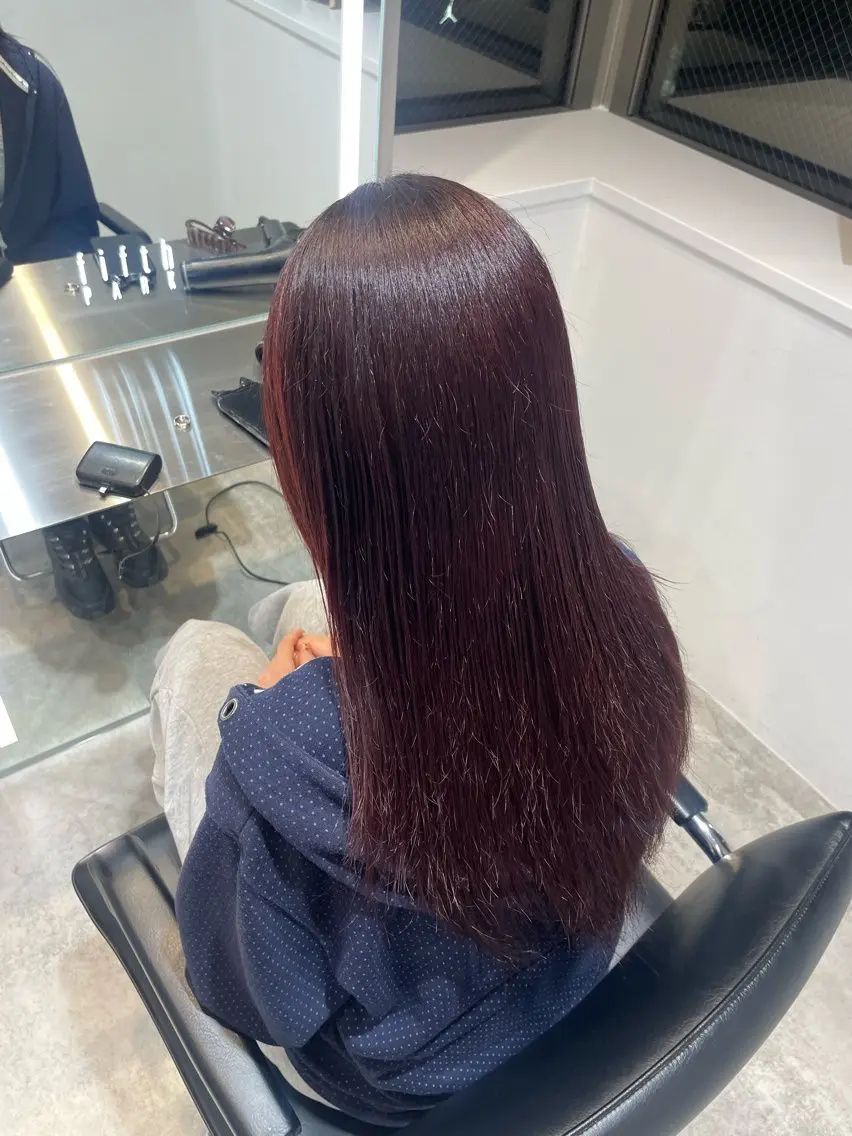 ロング カラー カット ヘアカラー fifth 武正 琉生のヘアスタイル