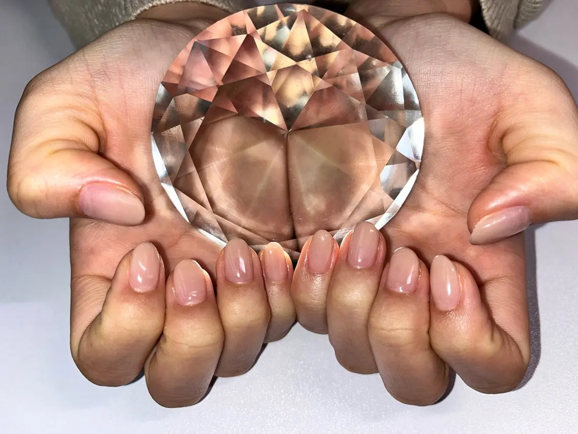 ネイル マグネットネイル ニュアンスネイル オフィスネイル ワンカラーネイル シンプルネイル ハンドネイル プライベートサロン N's Nailのネイルデザイン