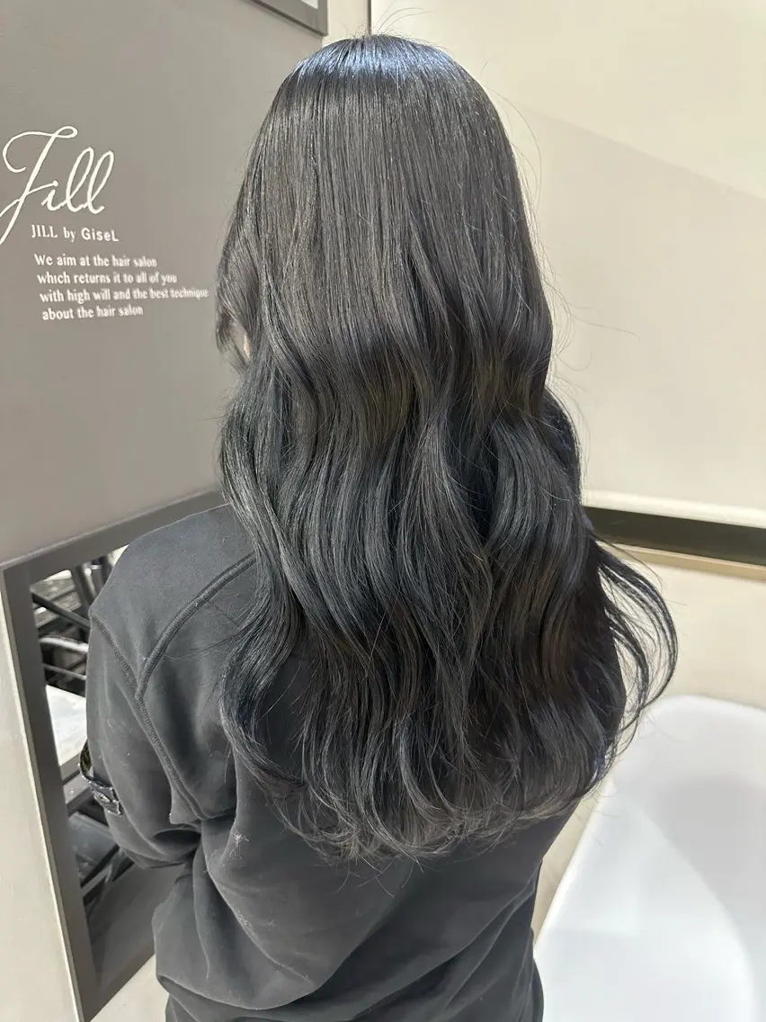 ロング カラー カット ヘアカラー トリートメント 🎀透明感 カラーHiROEのヘアスタイル
