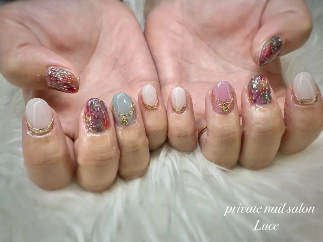 ネイル ハンドネイル nailsalon Luce🕊️のネイルデザイン