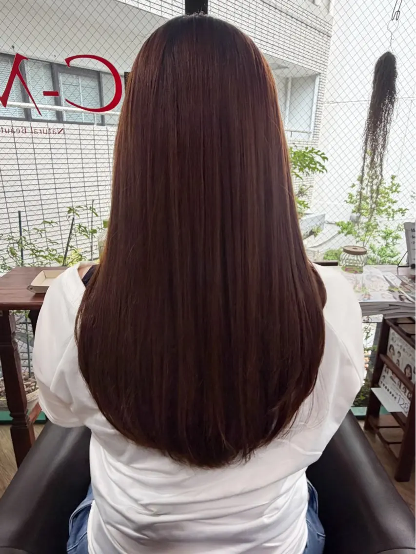 ロング カット トリートメント . kanokoのヘアスタイル