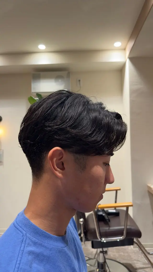 パーマ 【メンズパーマ】比嘉 啓人のヘアスタイル
