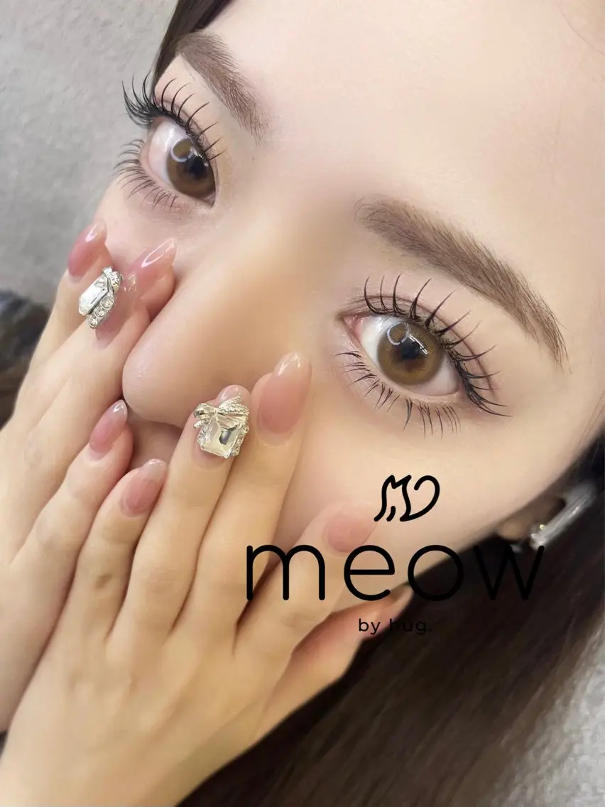 マツエク・マツパ meow RINA 恵比寿🐈🎀のマツエク・マツパデザイン