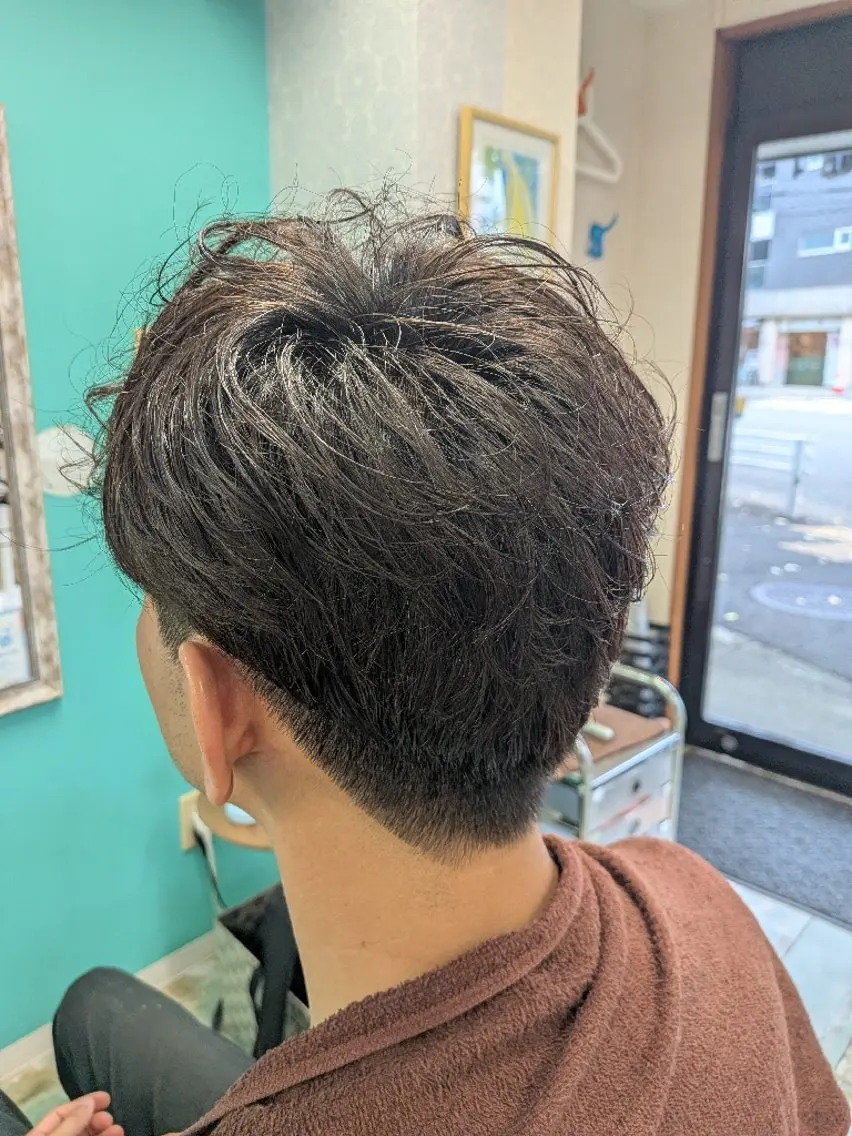 メンズ ツーブロック 岡本 浩子のヘアスタイル