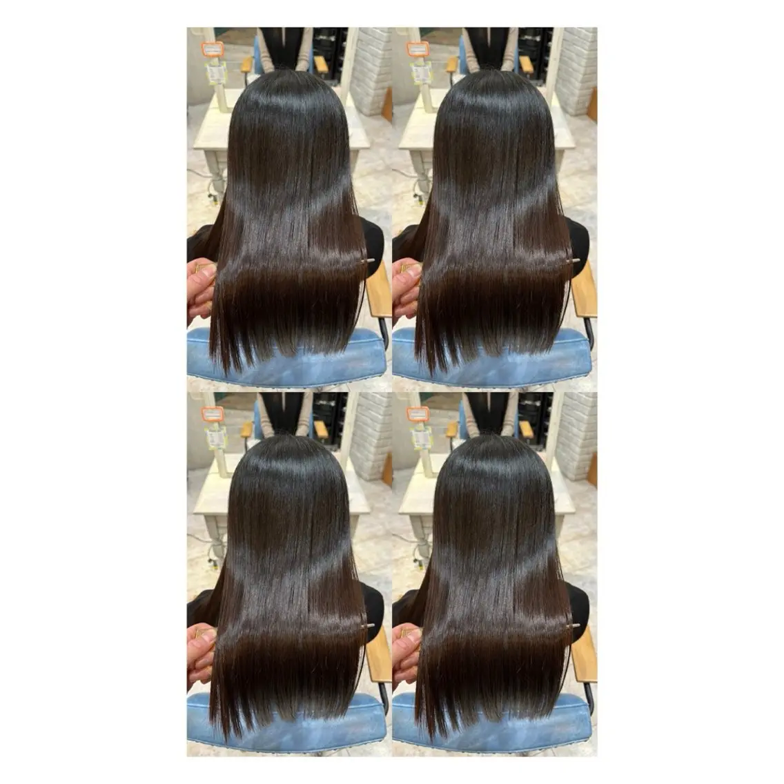 ロング カラー 透明感カラー 髪質改善 縮毛矯正 トリートメント ヘアカラー トリートメント 店長✨レイヤー✖️ 髪質改善✖️韓国ヘアのヘアスタイル