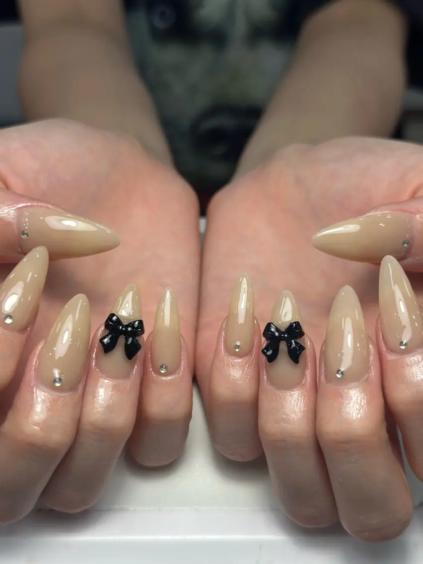 ネイル フレンチネイル グラデーション 韓国ネイル マグネットネイル シンプルネイル CoMo Nailのネイルデザイン
