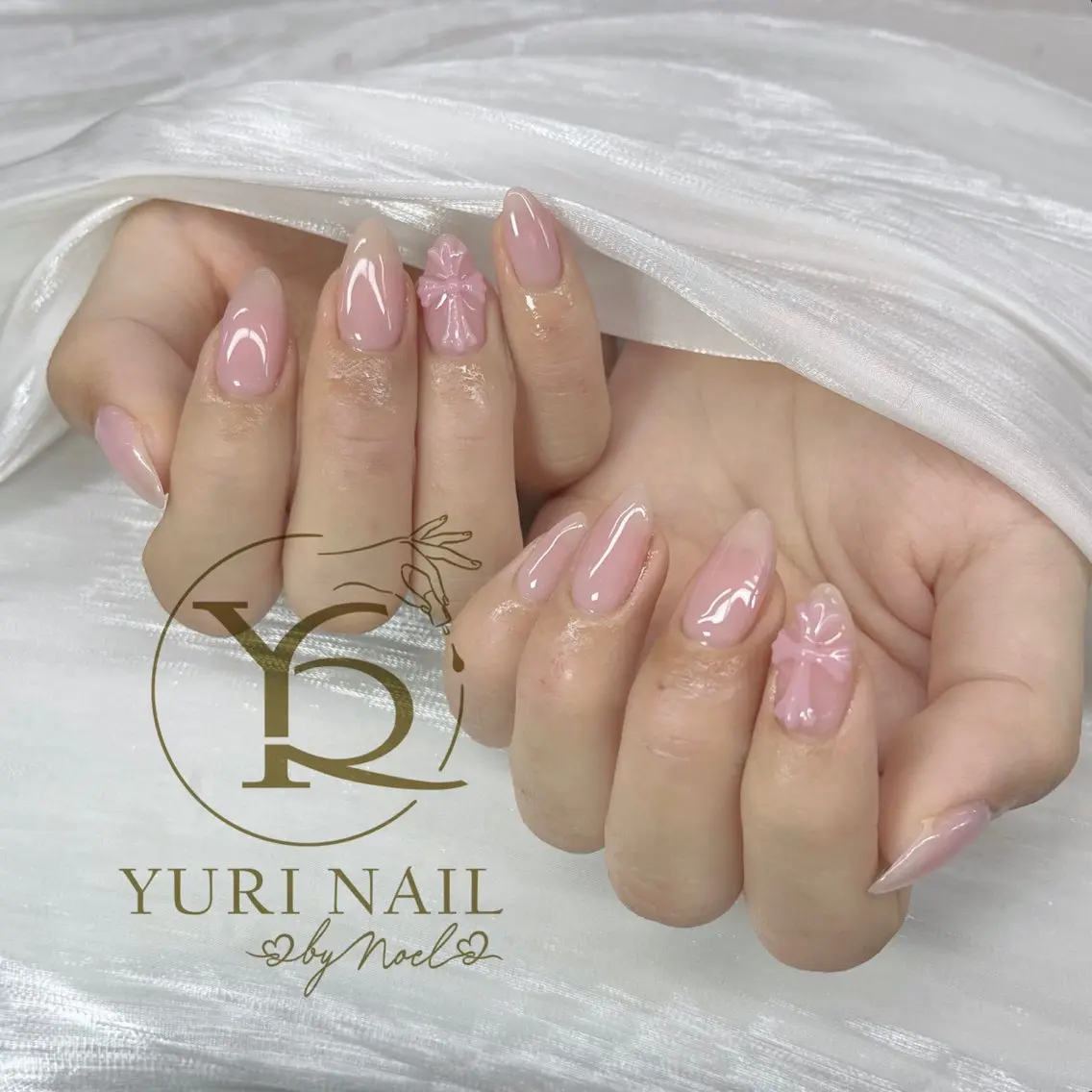 ネイル チークネイル フットネイル フレンチネイル グラデーション キラキラネイル ハンドネイル フットネイル ハンドケア YURI Nail Funabashiのネイルデザイン