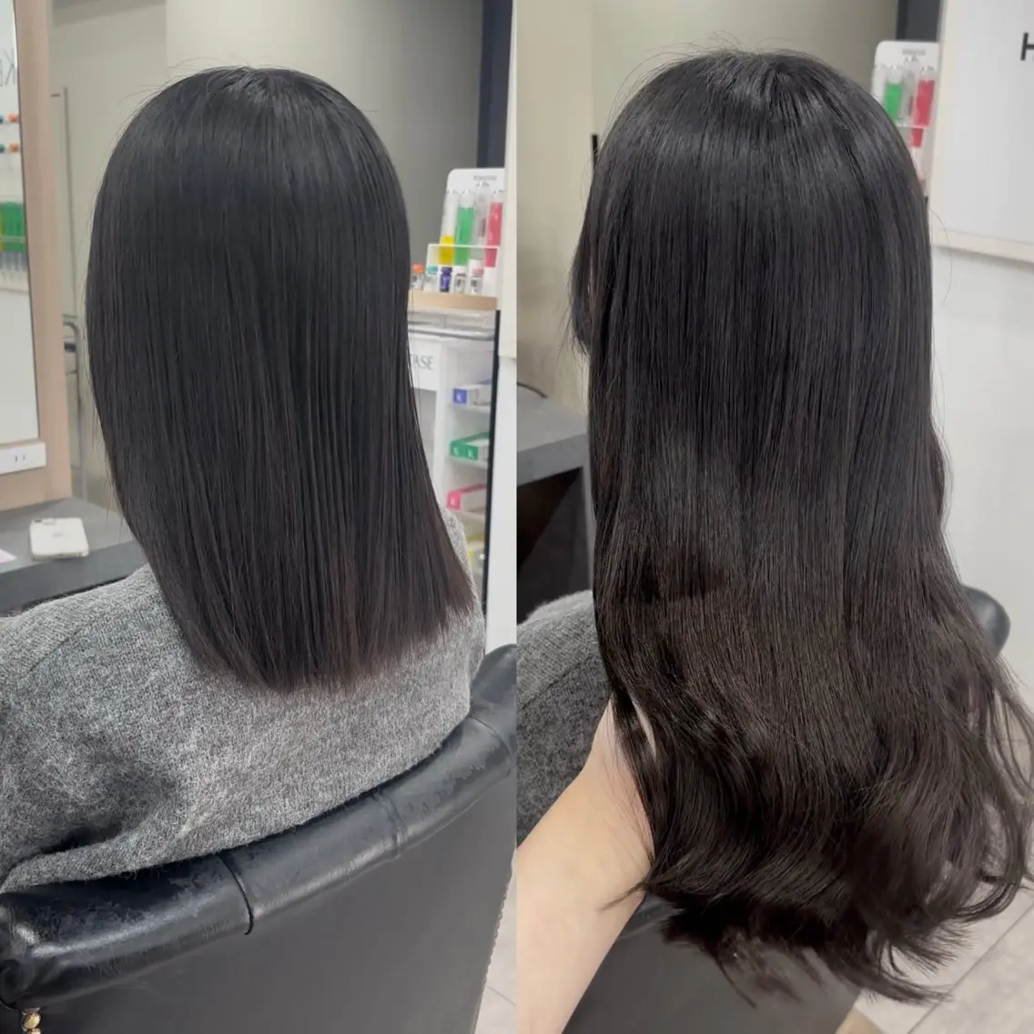 ロング エクステ 髪質改善 レイヤーカット エクステ 横浜/エクステ特化× 艶カラー/あいかのヘアスタイル
