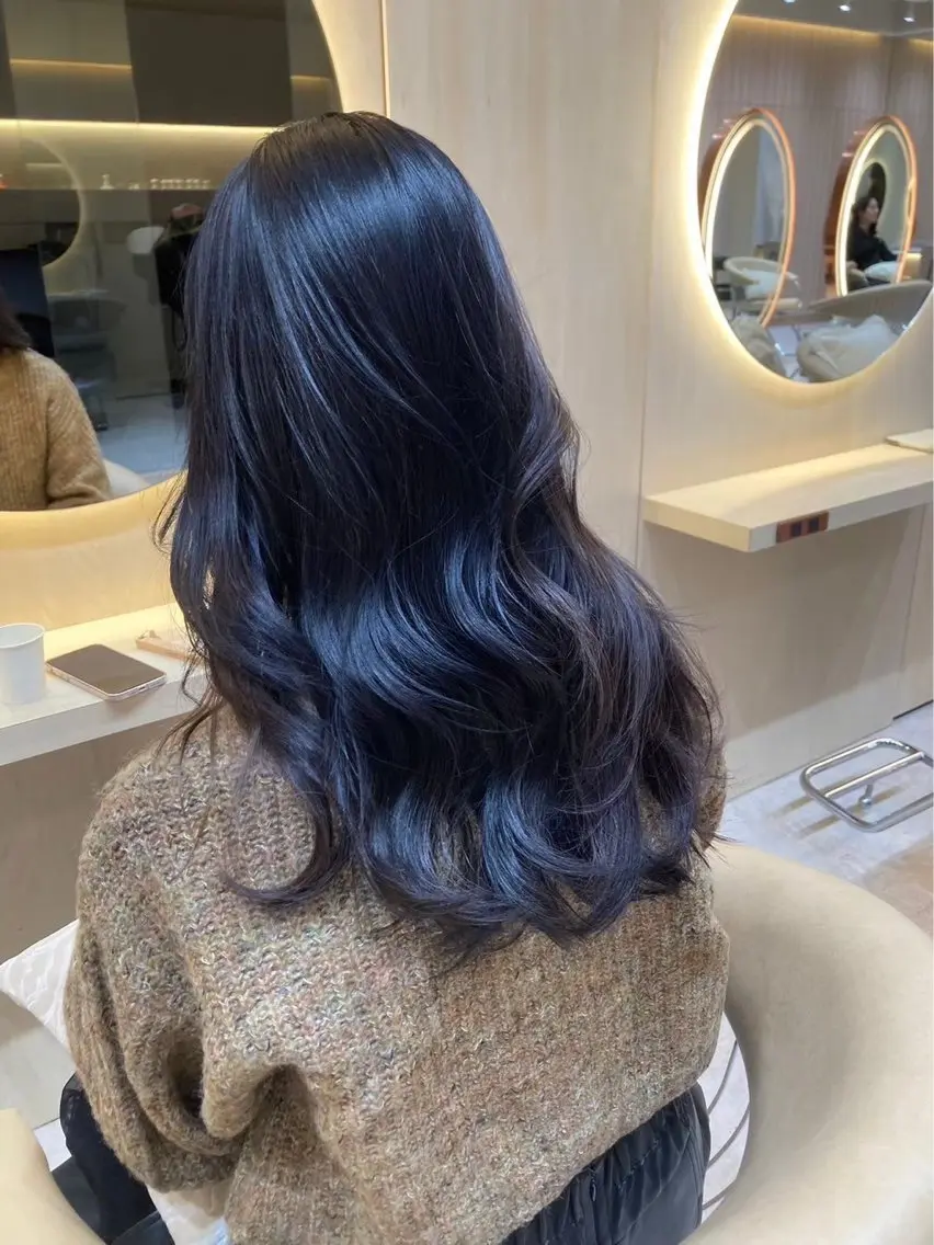 ワンカラー➕バイカルテトリートメント💫💠の写真