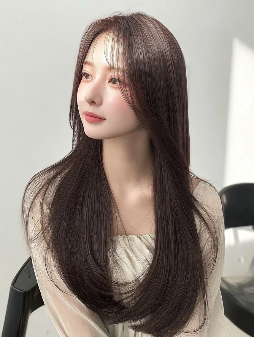 ロング 庄司 愛奈香のヘアスタイル