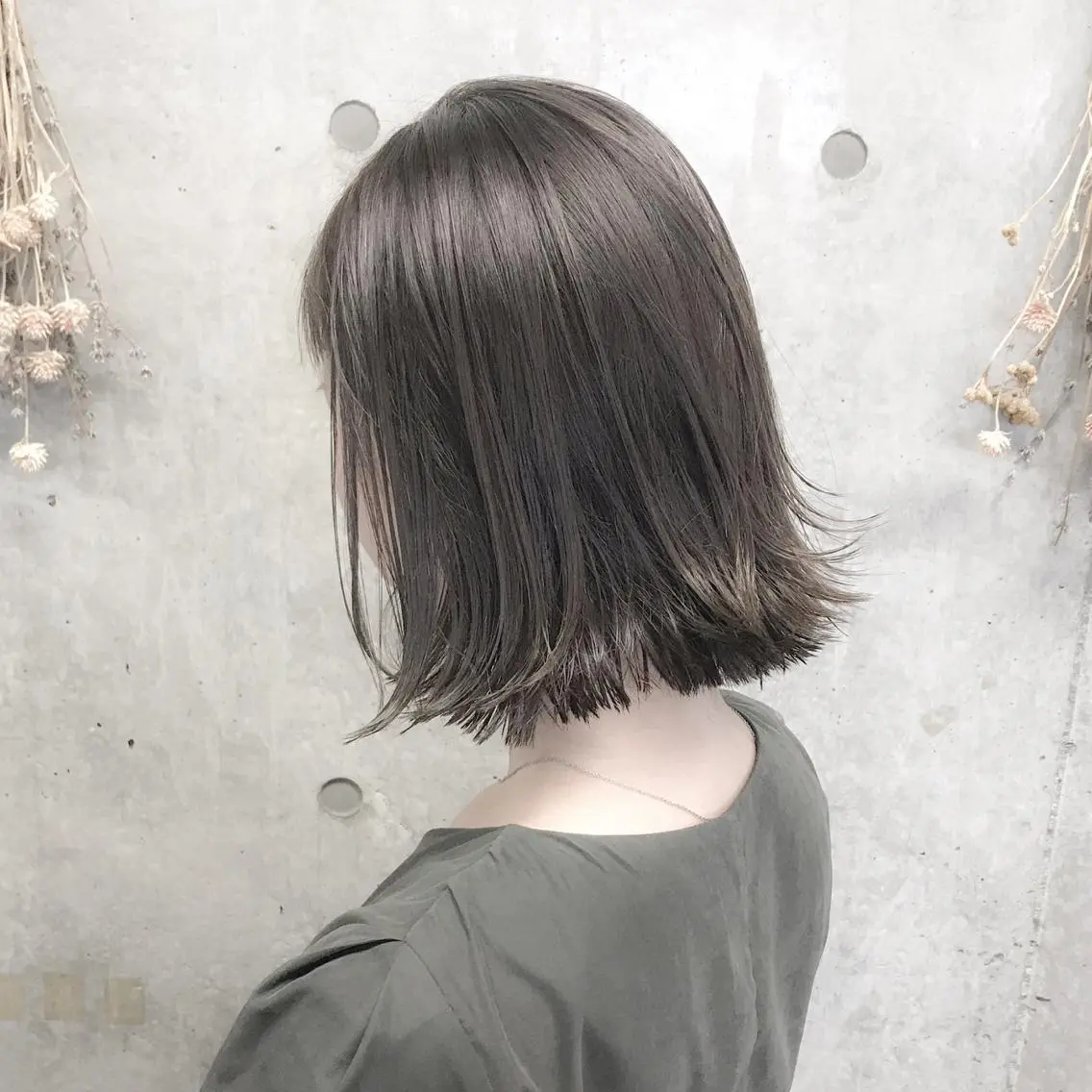 ミディアム カラー イルミナカラー カット ヘアカラー トリートメント 酸性縮毛矯正 店長浅野太郎のヘアスタイル