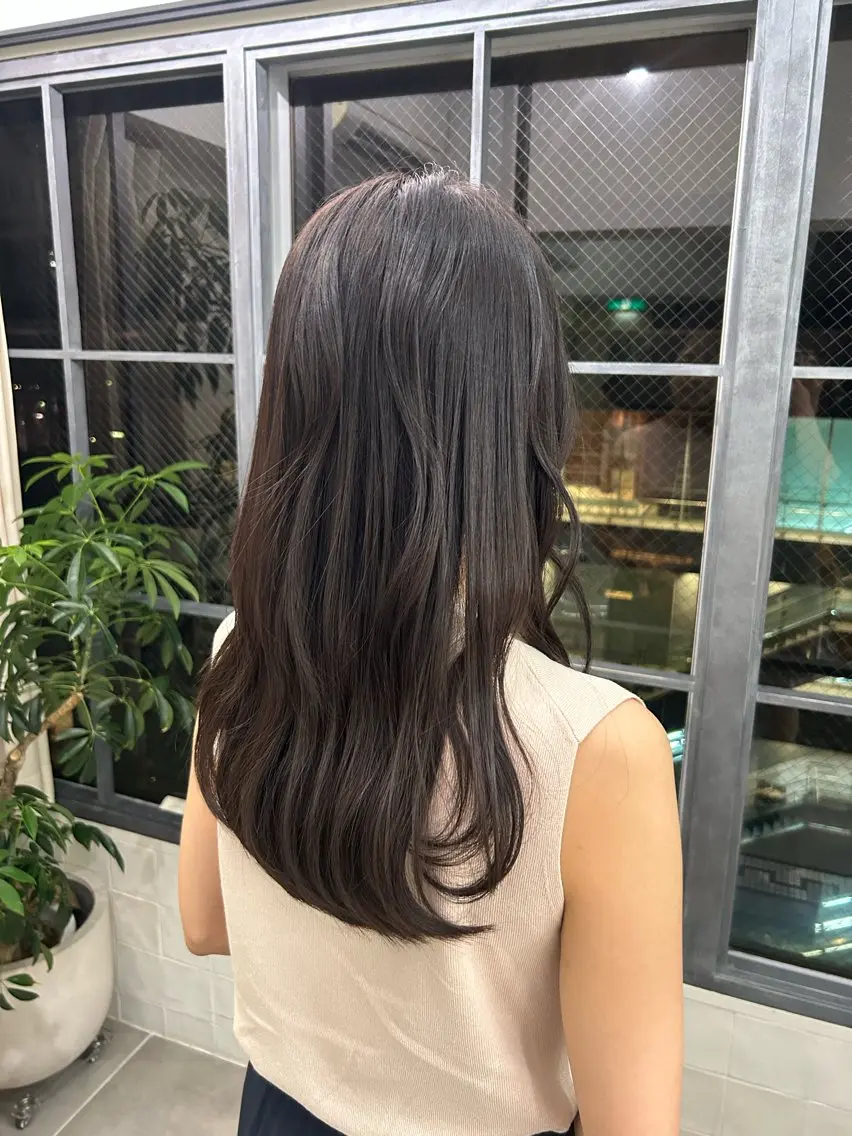 ロング カラー 透明感似合わせカラー 🍀あかり🍀のヘアスタイル
