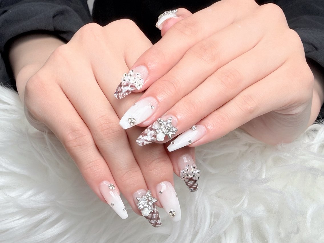 ネイル フレンチネイル グラデーション 韓国ネイル マグネットネイル ワンカラーネイル ハンドネイル Jang Nailのネイルデザイン