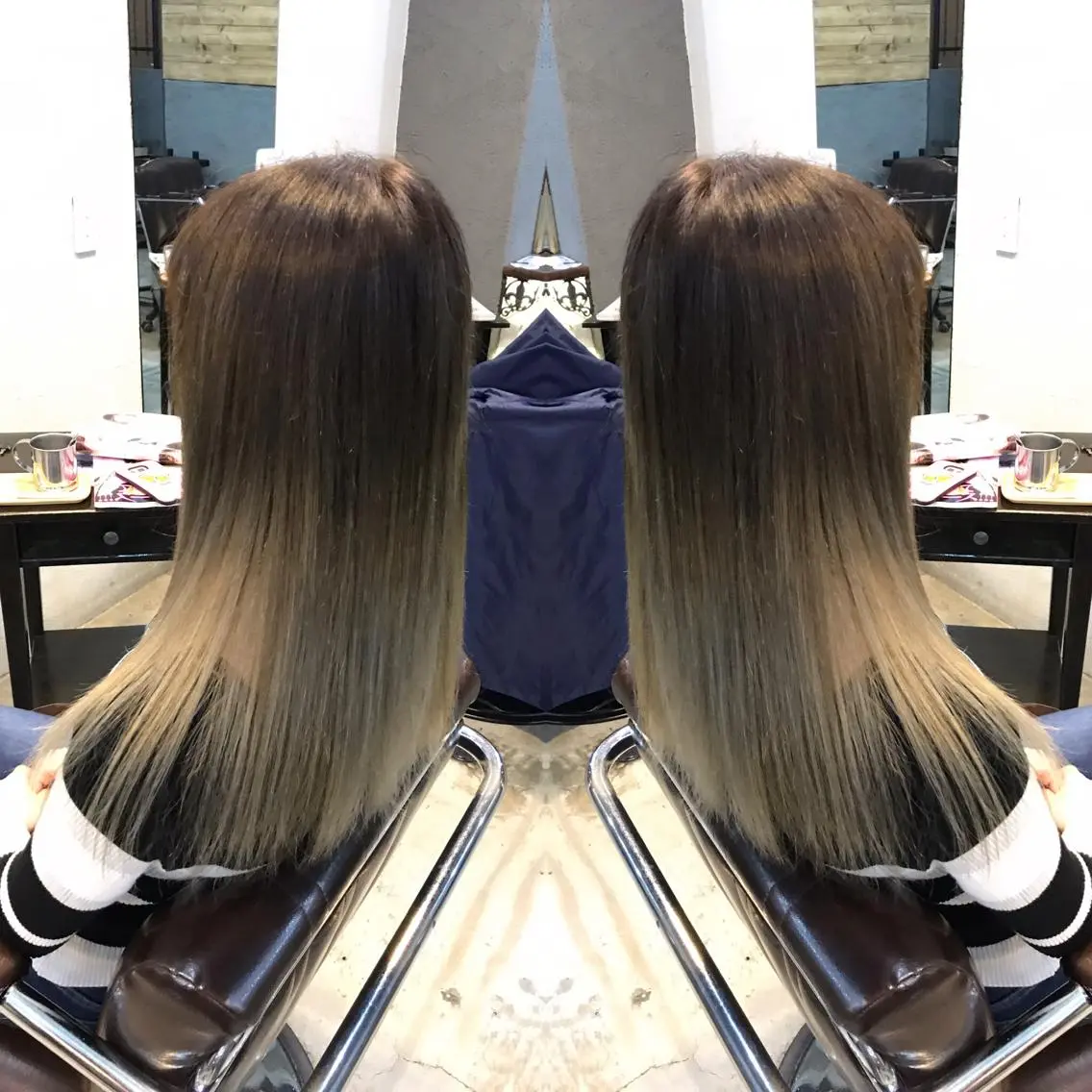 ロング 正分 真美のヘアスタイル
