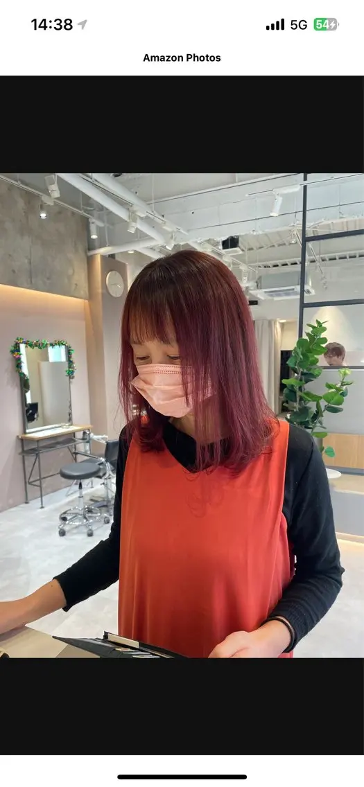 カラー ピンクカラー カット ヘアカラー トリートメント 高槻No. 1美髪 矯正🫧/中本輝人のヘアスタイル