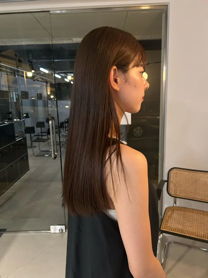 ロング kana shimizuのヘアスタイル