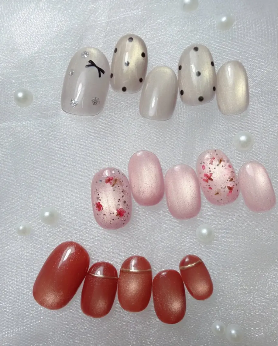 ネイル マグネットネイル nailsalon nana♡のネイルデザイン