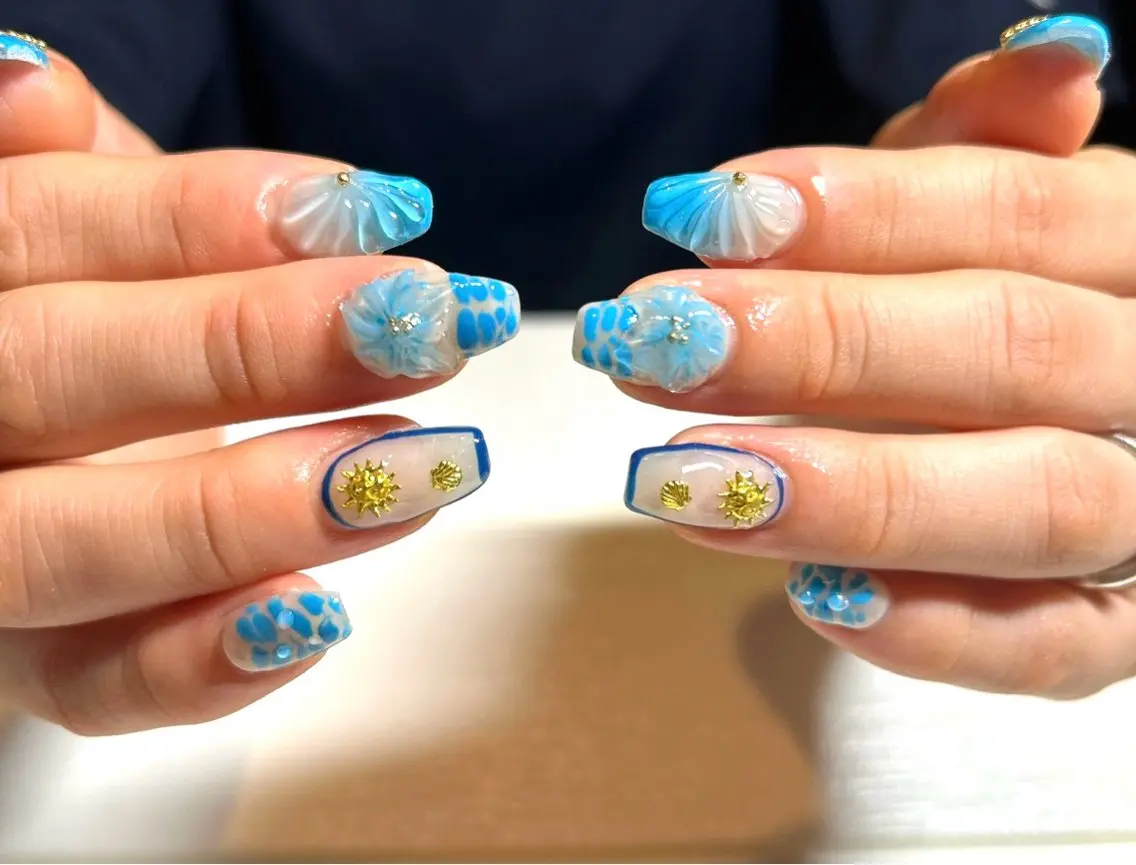 ミディアム 2DY NAIL SALONのネイルデザイン