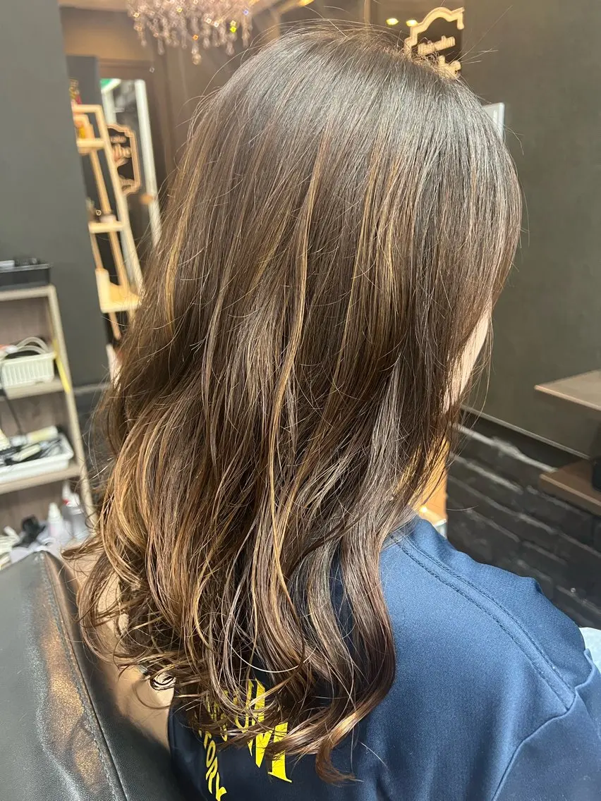 セミロング Hair salon Liebe YUTAのヘアスタイル