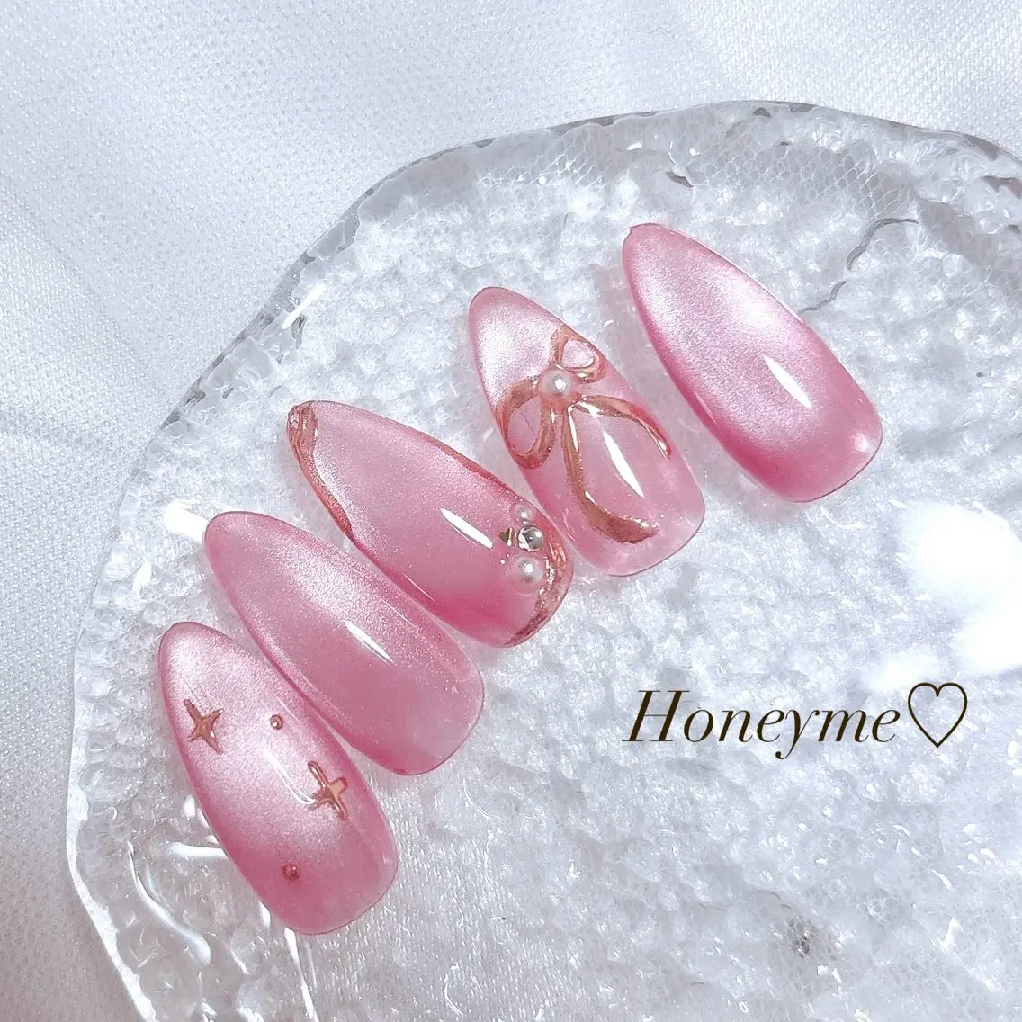 ネイル Honey me ❁⃘*.ﾟのネイルデザイン