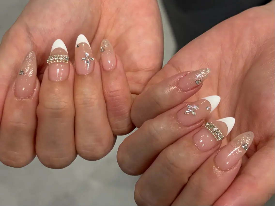ネイル ハンドネイル 【うるちゅるnail 】🩰maiのネイルデザイン