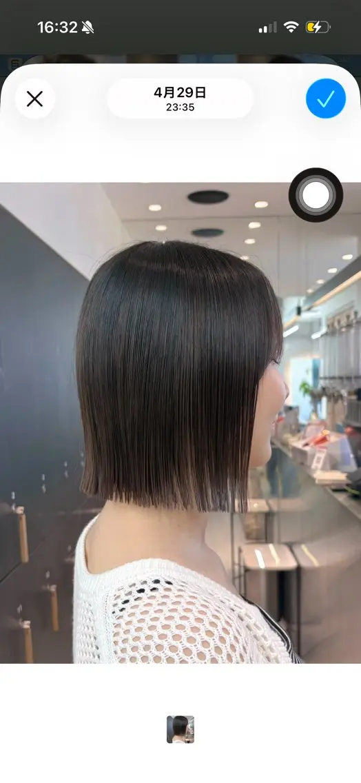 ショート カット トリートメント 赤み消しベージュ 艶カラーたまき🧡のヘアスタイル