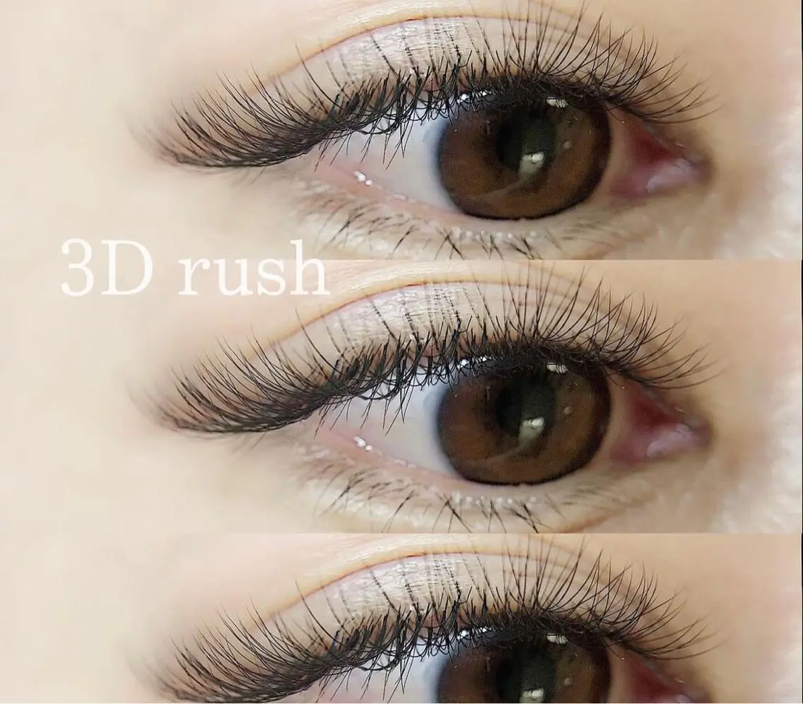 【3Dボリュームラッシュ(​〜​120束)】ふわっとしたフェアリーデザインならコレ🌼部分的に付けてまつ毛の密度upも💛の写真