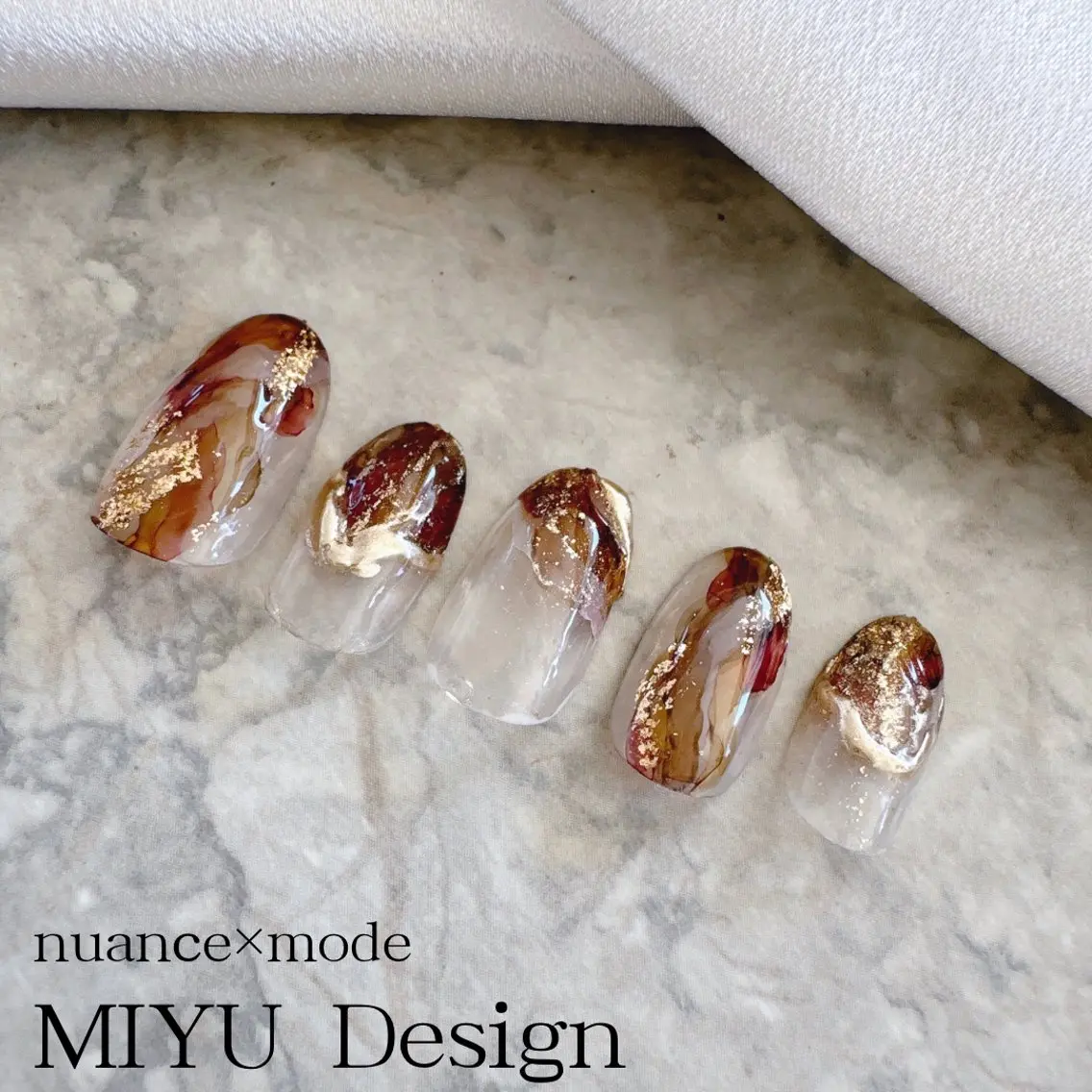 ネイル アートネイル MignonReve 🫧MIYUのネイルデザイン