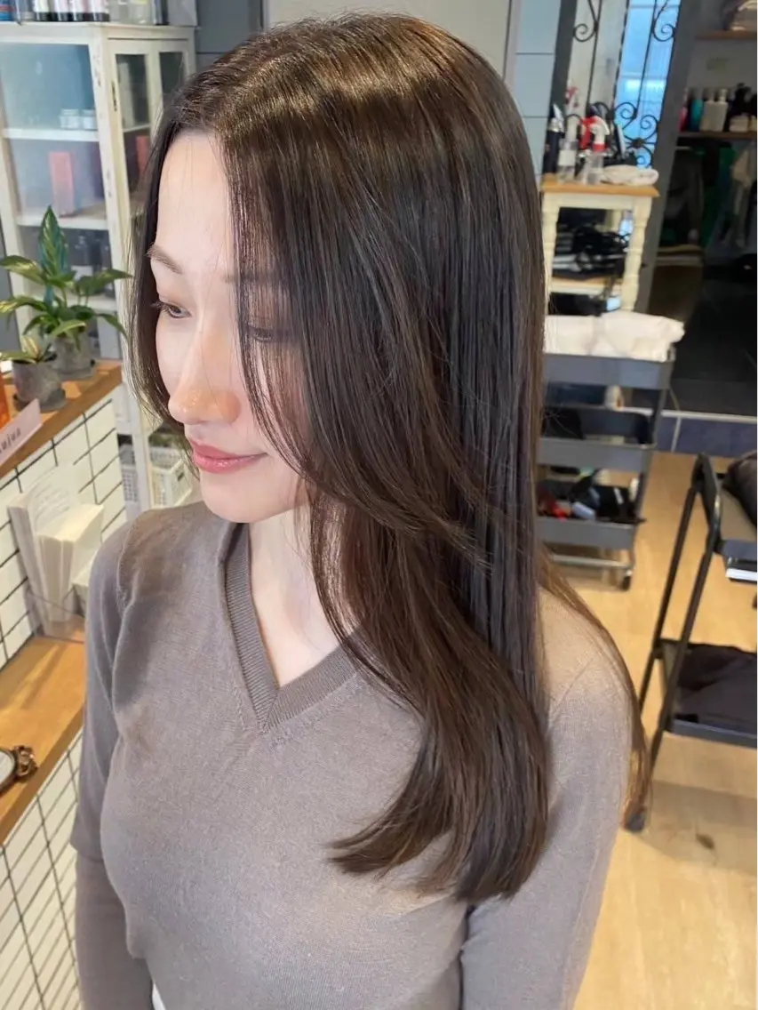 ロング カラー よしおか †❤︎のヘアスタイル
