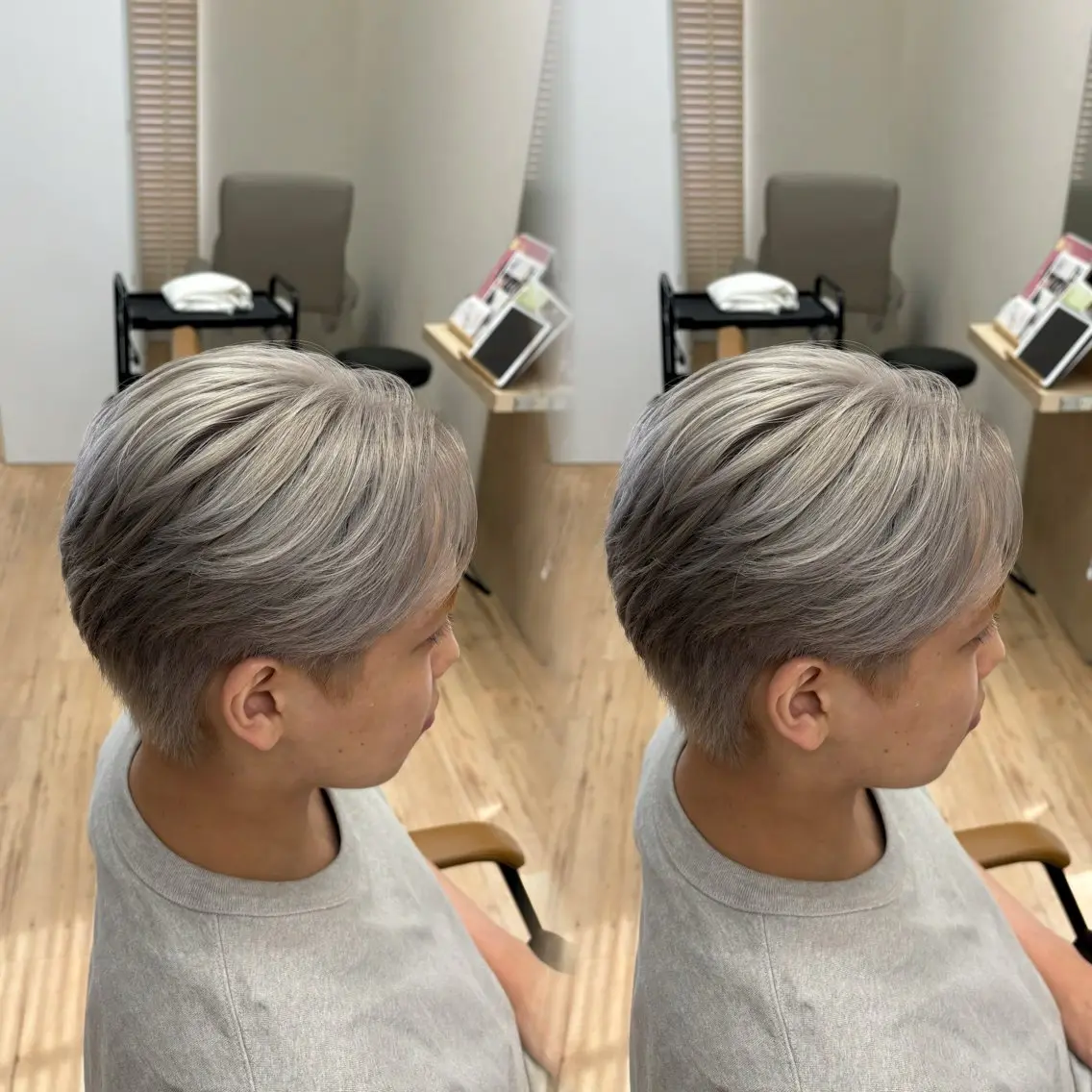 メンズ メンズハイトーン ヘアカラー 葉南 /LIANのヘアスタイル