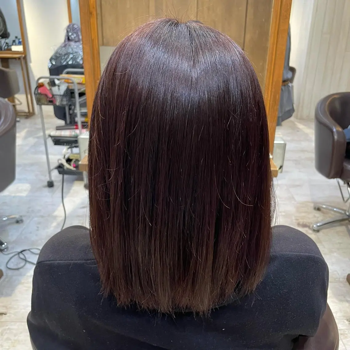 ミディアム ヘアカラー トリートメント ALLEN hair /まなのヘアスタイル