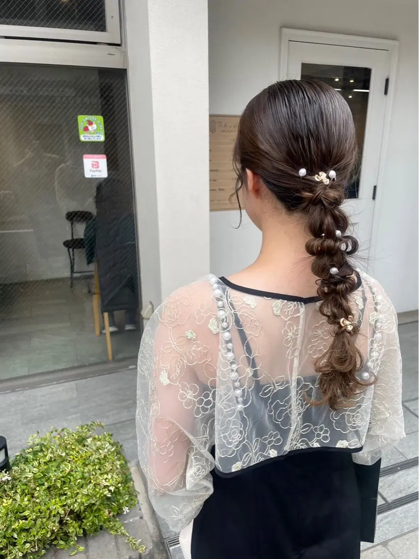 ヘアアレンジ 美髪× ヘアセット✨Araiのヘアスタイル