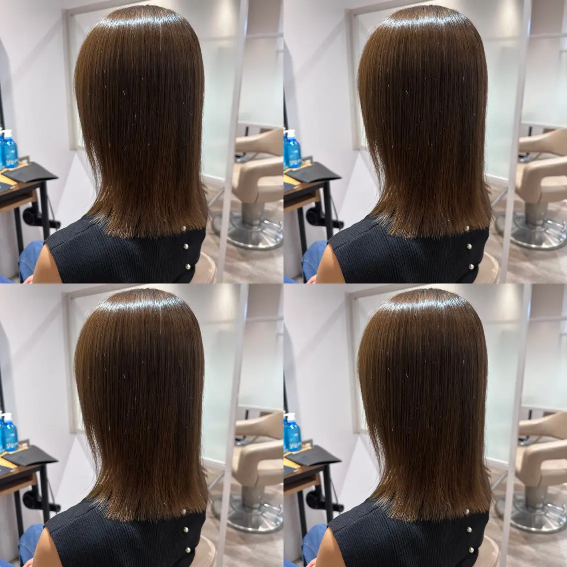 ミディアム センター南 髪質改善 大引 優のヘアスタイル