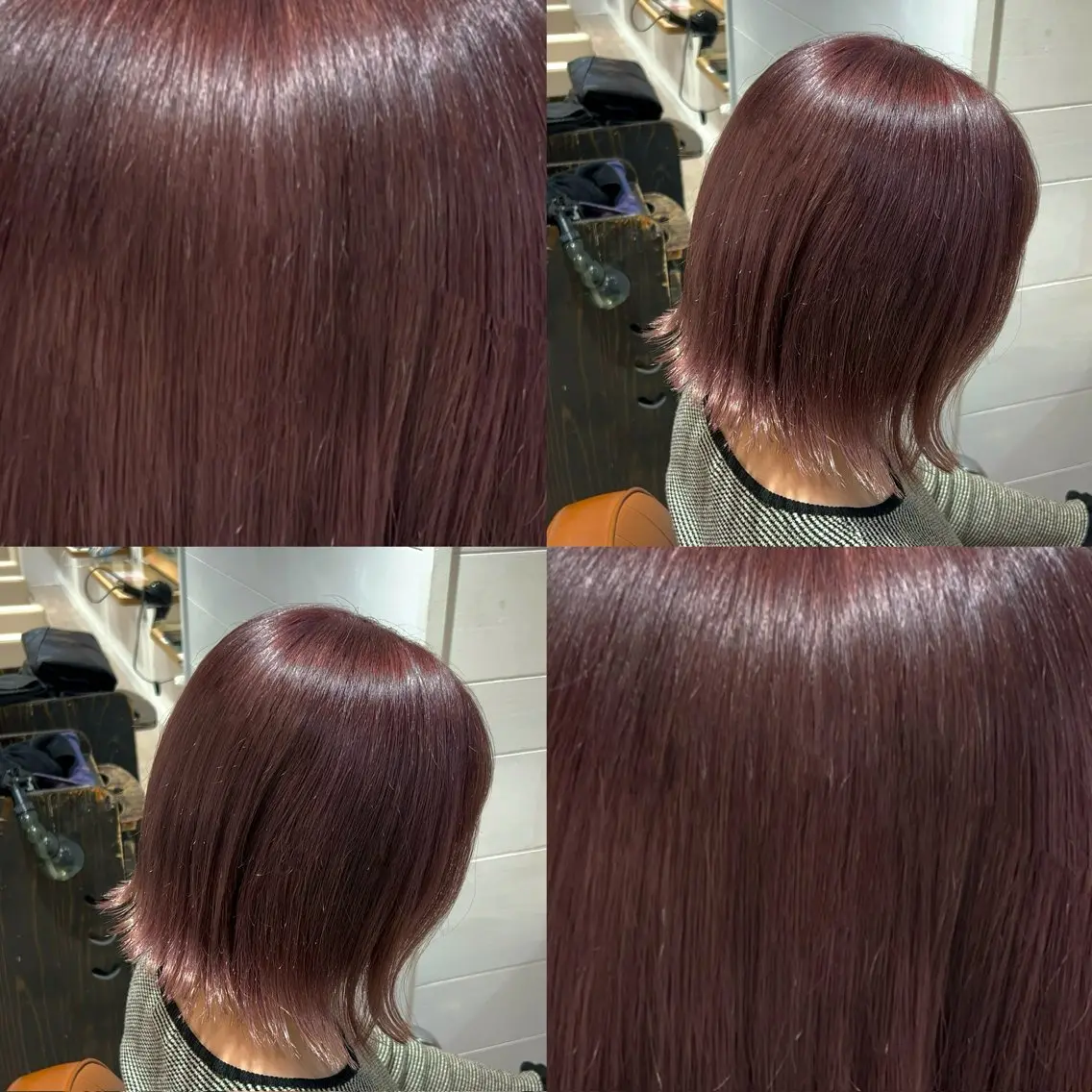 ミディアム カラー ラベンダーカラー ラベンダーピンク ピンクカラー Kurumi 🩰カットモデル募集のヘアスタイル