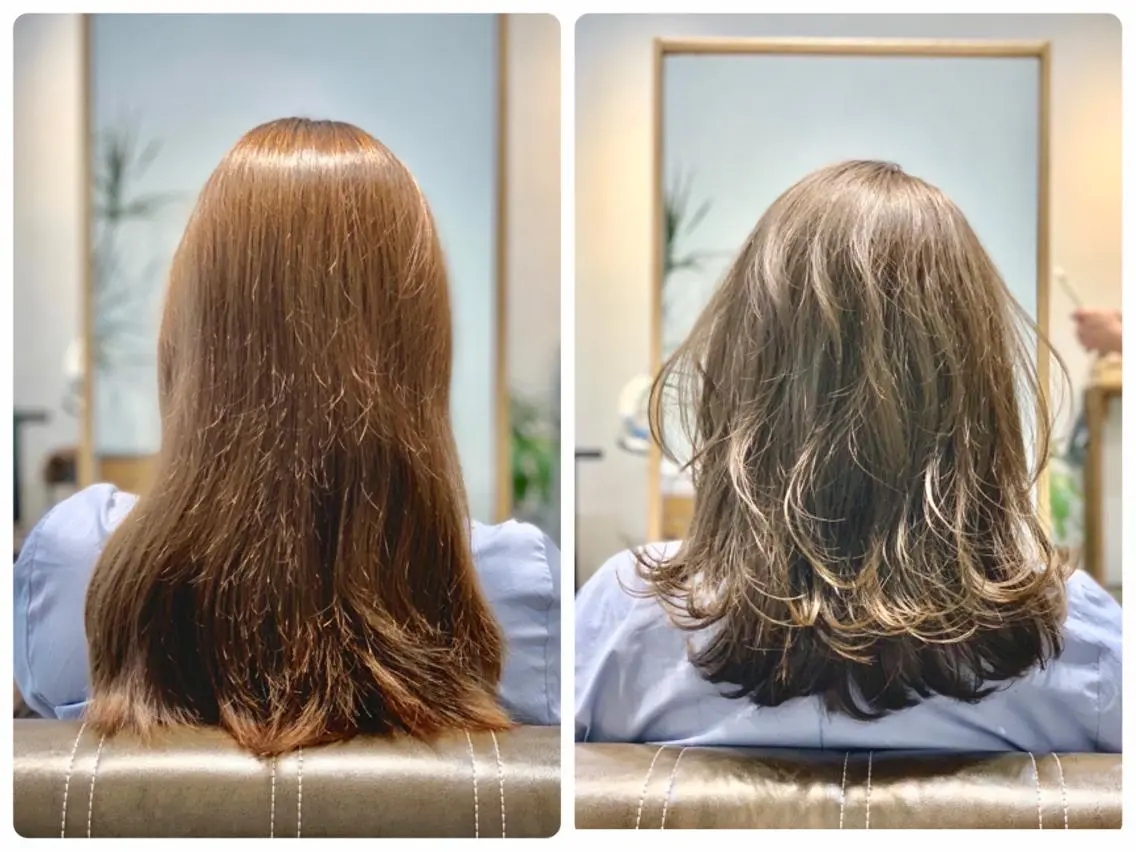 セミロング topstylist 満足度⭐️堀川星哉のヘアスタイル