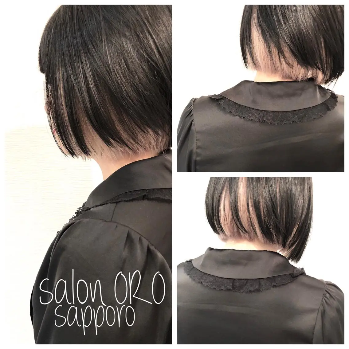 ショート カラー カット ヘアカラー トリートメント 平川 友希子のヘアスタイル