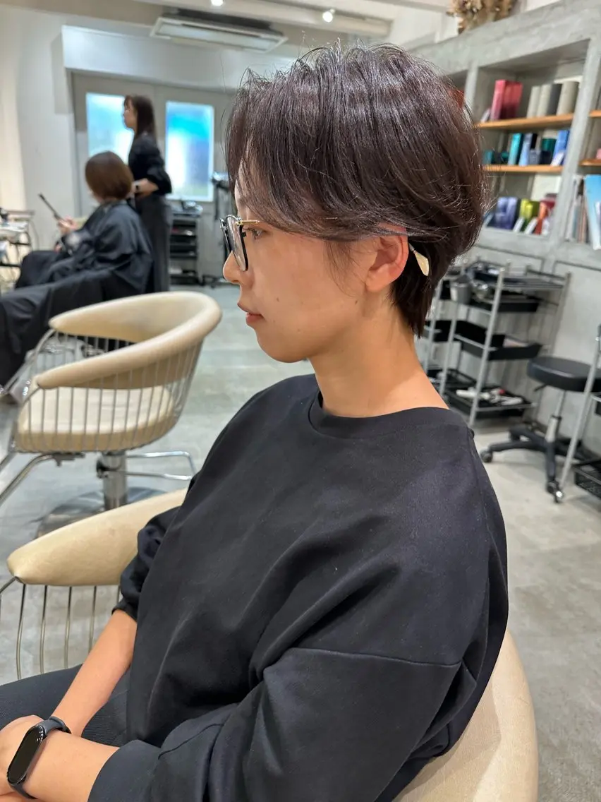 ショート カット ヘアカラー トリートメント 【店長】Lond山本 大輔のヘアスタイル