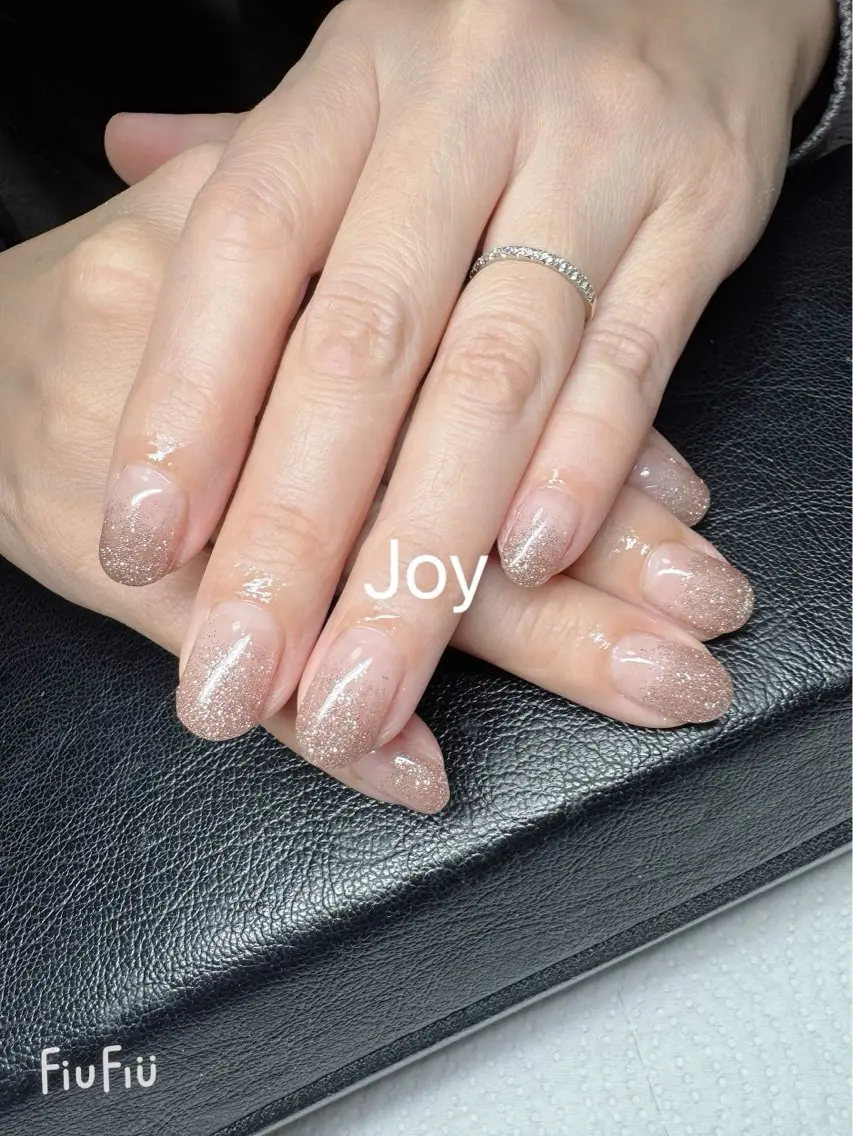 ネイル ジェルネイル グラデーション シンプルネイル Nail Salon JOYのネイルデザイン