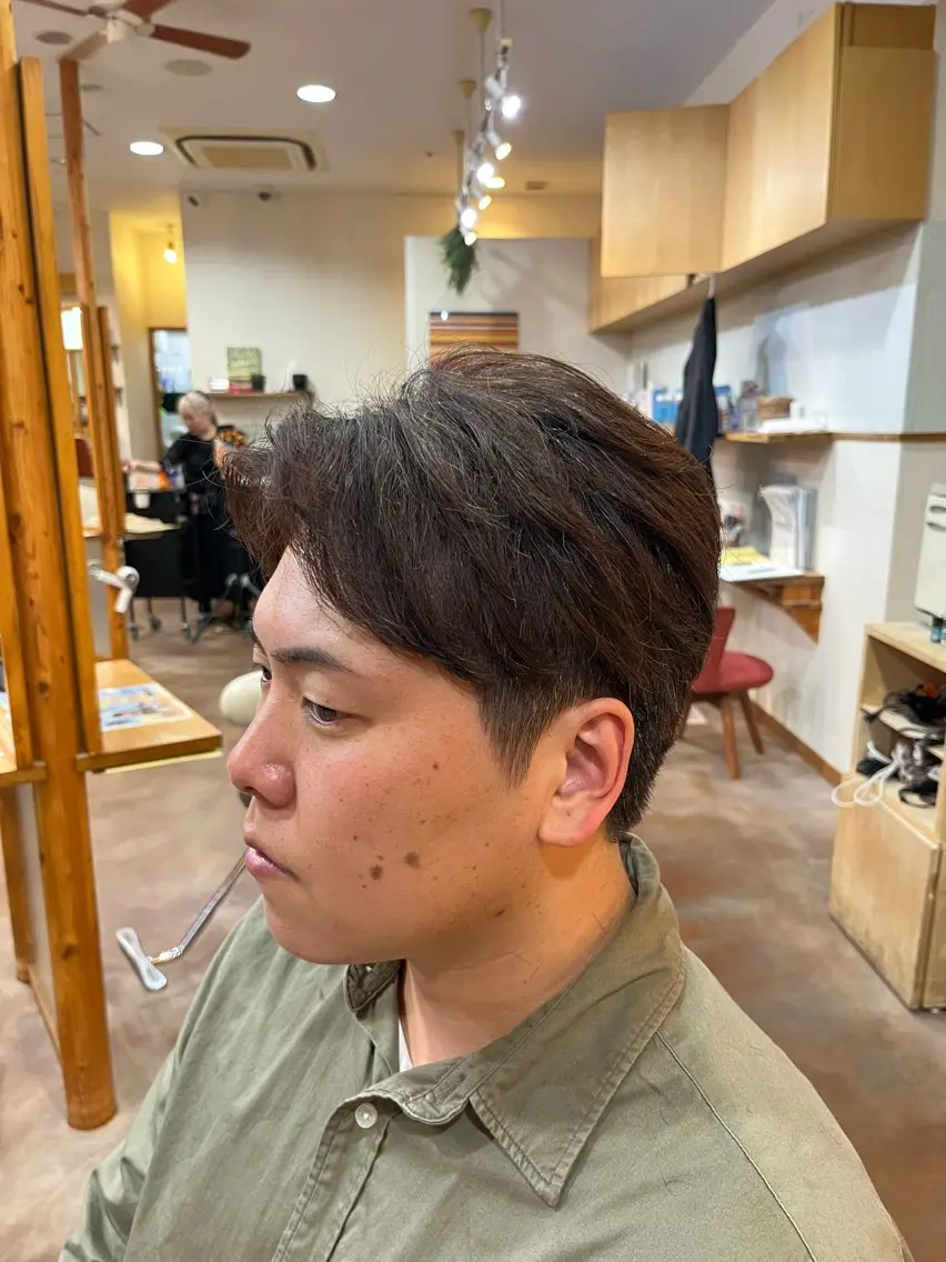 ショート メンズ しみず ちかえのヘアスタイル