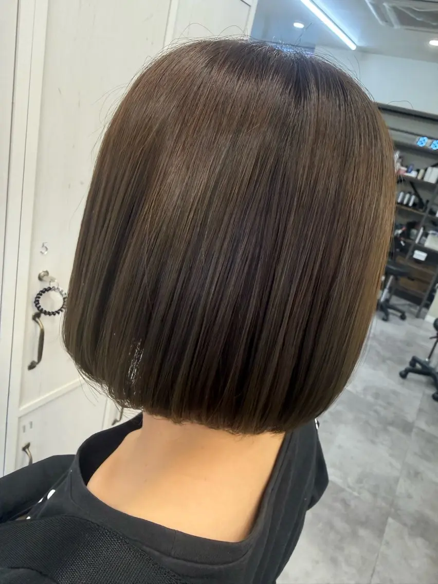 ショート カット ヘアカラー トリートメント ショート/キシダ /透明感カラーのヘアスタイル
