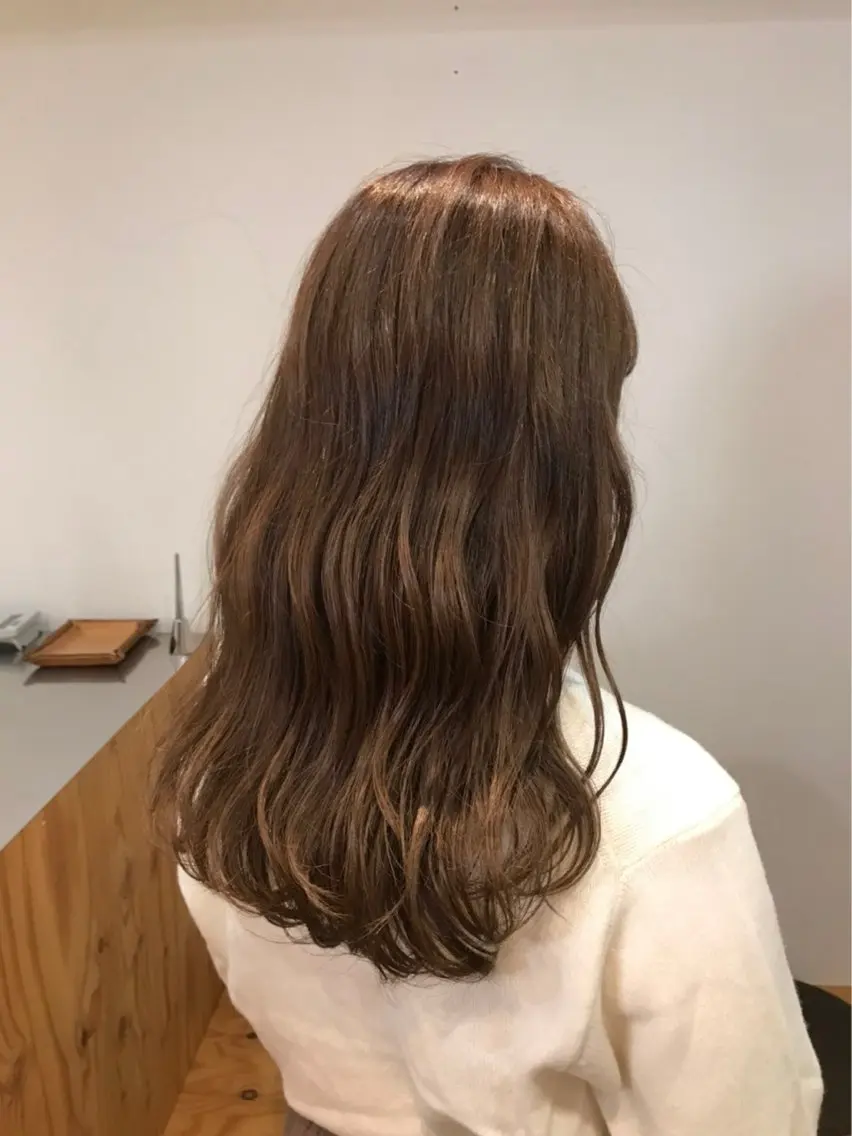 ロング カラー 似合わせカット✂︎ りょお🫧のヘアスタイル