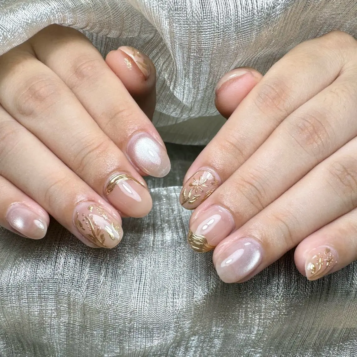 ネイル 持ち込み ハンドネイル ハンドケア 💕Dreamy KIYO💕のネイルデザイン