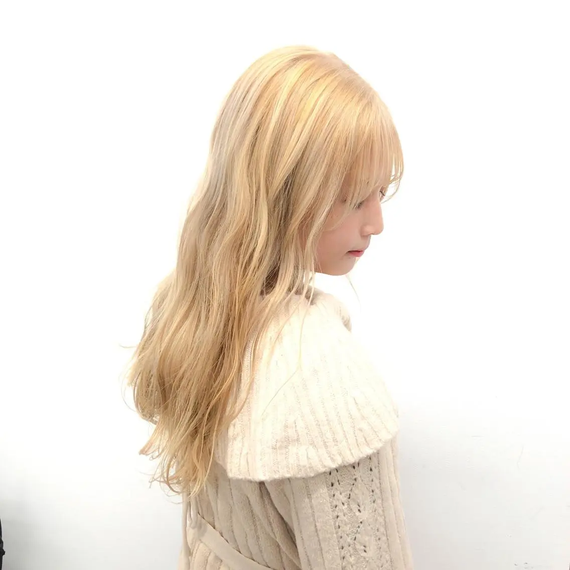 ロング カラー *モデル募集🤍横浜 透明感カラー🫧のヘアスタイル
